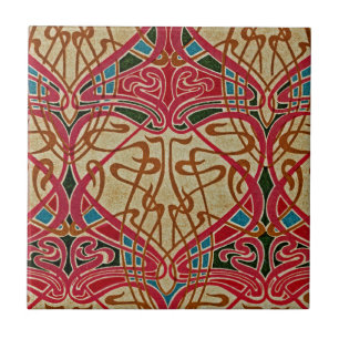Azulejo Modelo #9 de Nouveau del arte en Emporio Moffa