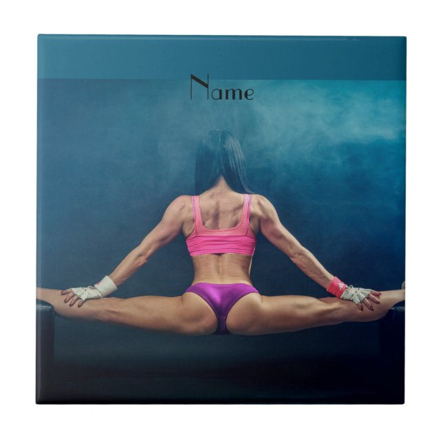 Azulejo  Modelo De Gimnasio Femenino Split Thunder_Cove    (Frente)