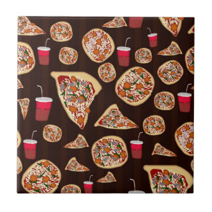 Azulejo Modelo de la pizza