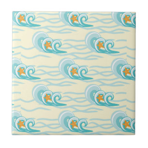 Azulejo Modelo de ondas suave