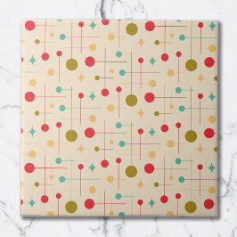 Azulejo Modelo de resumen moderno de mediados del siglo 29