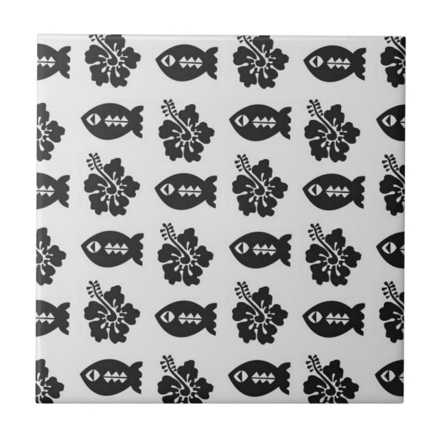 Azulejo Modelo de Tiki (Frente)