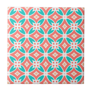Azulejo Modelo étnico multicolor