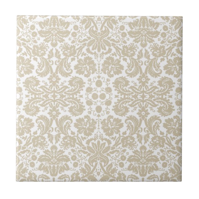 Azulejo Modelo floral francés del nouveau del arte del (Frente)