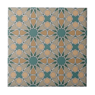 Azulejo Modelo geométrico 006 de Ben Yusuf Madrasa