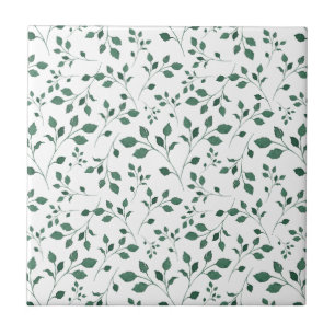 Azulejo Modelo inconsútil floral dispersado de la acuarel