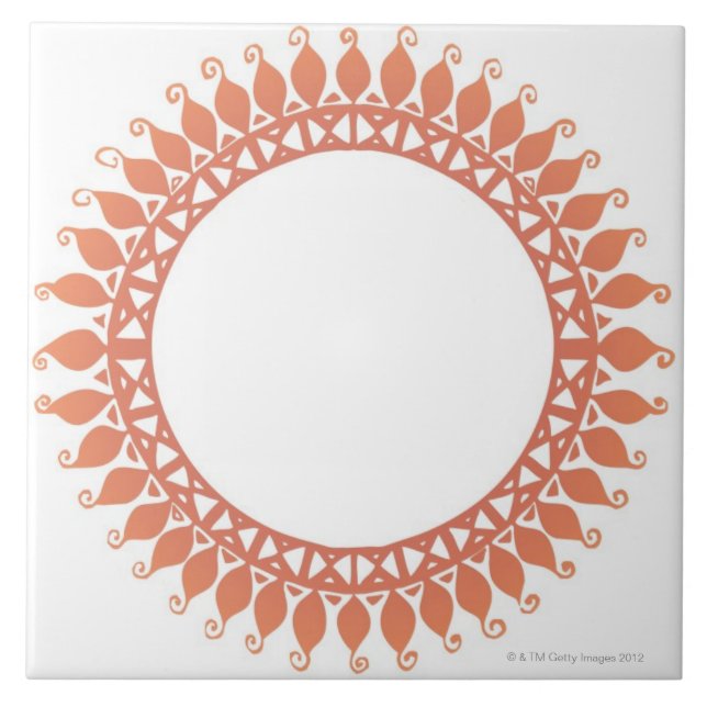 Azulejo Modelo indio (Frente)