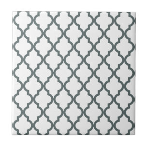 Azulejo Modelo marroquí: I gris oscuro