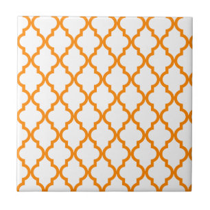 Azulejo Modelo marroquí: Naranja