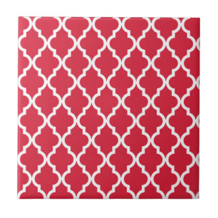 Azulejo Modelo marroquí: Rojo