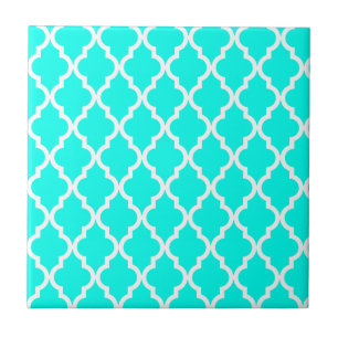 Azulejo Modelo marroquí: Turquesa