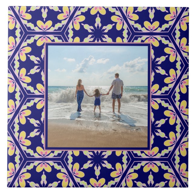Azulejo Modelo mediterráneo español del estilo de la foto (Frente)