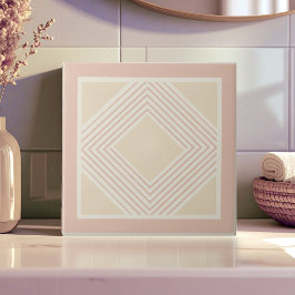 Azulejo Modern Geometric Abstract Pat#11 Rose Gold ID1192