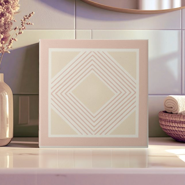 Azulejo Modern Geometric Abstract Pat#11 Rose Gold ID1192 (Subido por el creador)