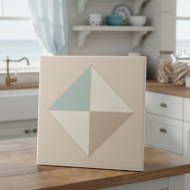 Azulejo Modern Geometric Abstract Pat#4 Teal ID1192 (Subido por el creador)