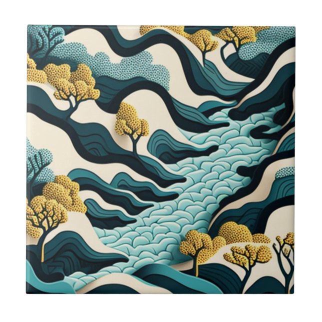 Azulejo Modern Landscape (Frente)