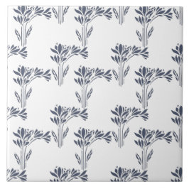 Azulejo Modern Stylized Foliage Decorative 