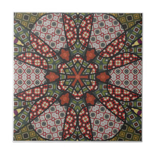 Azulejo Moderna tela cerámica Mandala