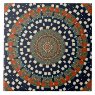 Azulejo Moderna tela cerámica Mandala