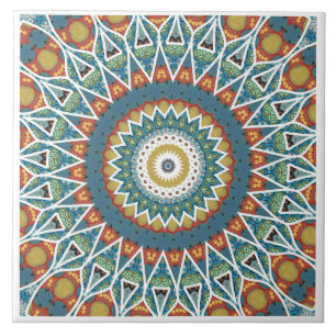 Azulejo Moderna tela cerámica Mandala