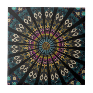 Azulejo Moderna tela cerámica Mandala