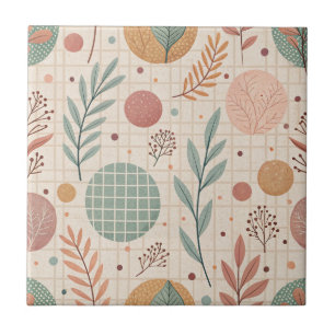 Azulejo Moderno Boho Botánico Minimalista y Geométrico