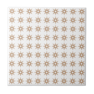 Azulejo Moderno de mediados de siglo Patrón de estrella pe