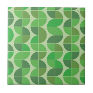 Azulejo Moderno Geométrico Abstracto de mediados de siglo 
