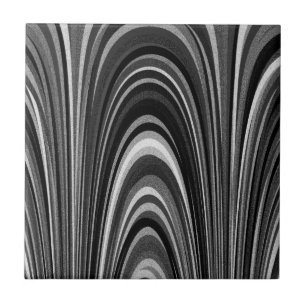 Azulejo Moderno negro y blanco