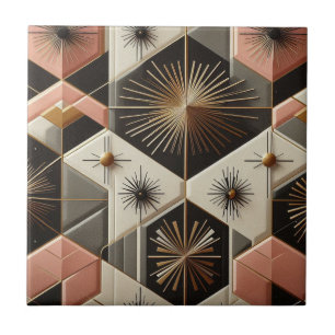 Azulejo Moderno Retro de Mitad de Siglo