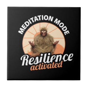 Azulejo Modo Meditación Bigfoot Resiliencia Activada