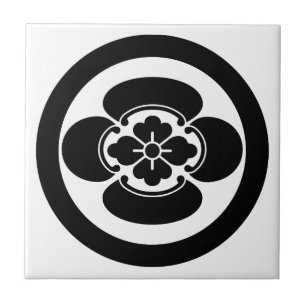 Azulejo Mokko en un círculo