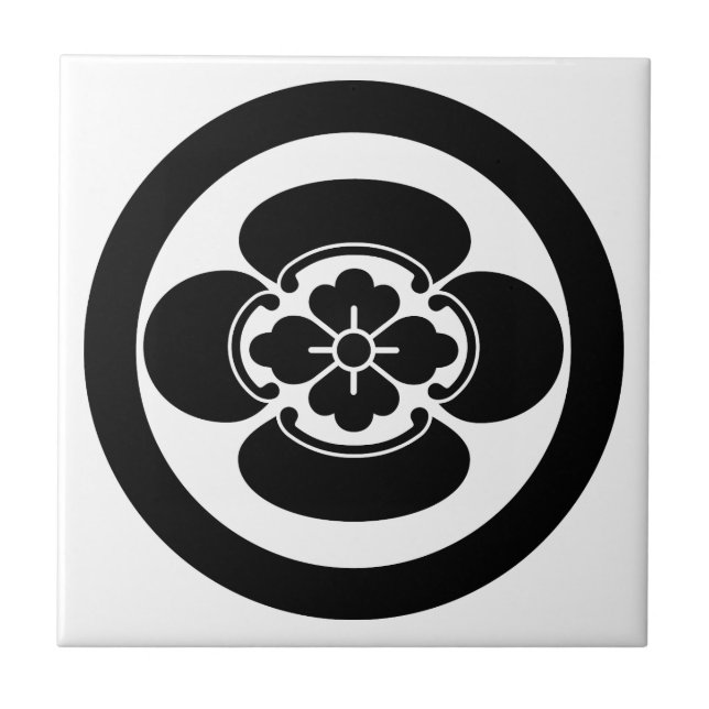 Azulejo Mokko en un círculo (Frente)