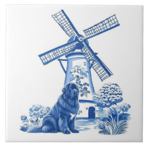 Azulejo Molino de viento holandés Newfoundland