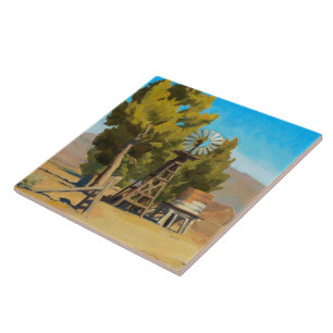 Azulejo Molino de viento Ranch, Carson, Nevada, por Maynar