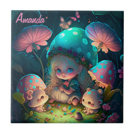 Azulejo Momentos del elfo mágico