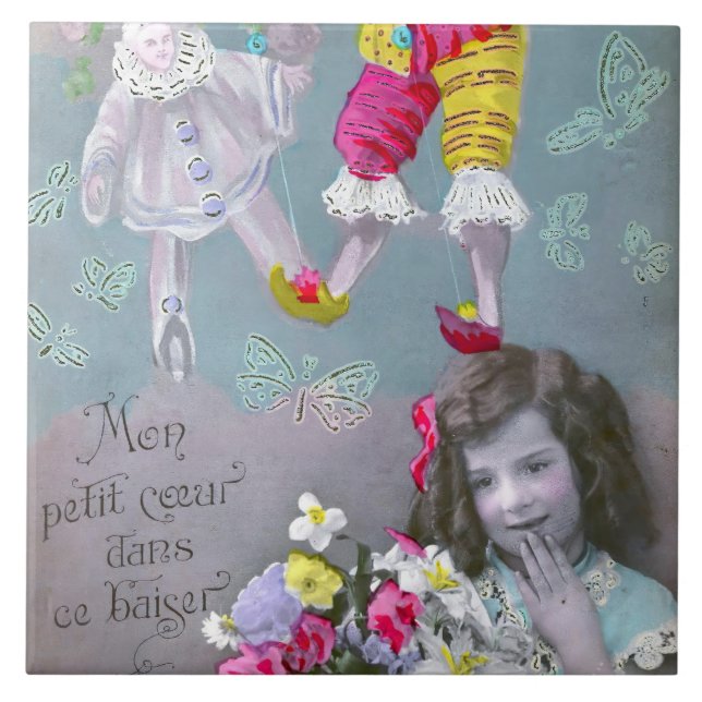 Azulejo Mon petite coeur dans ce baiser 2 (Frente)