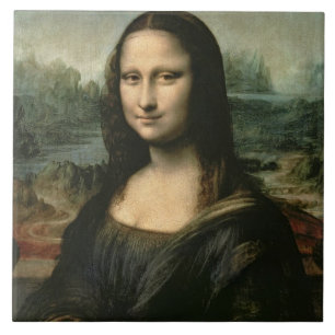 Azulejo Mona Lisa, c.1503-6 (aceite en el panel)