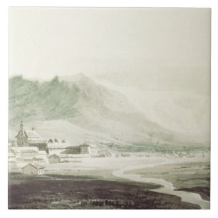 Azulejo Monasterio de José Mallord Guillermo Turner el   