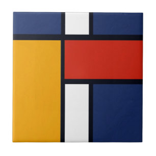 Azulejo Mondrian