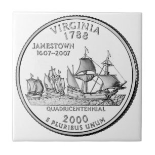Azulejo Moneda de Virginia