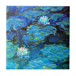 Azulejo Monet - Blue Water-Lilies