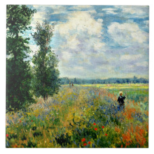 Azulejo Monet - Campo de amapolas, Argenteuil