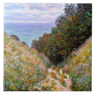 Azulejo Monet - El camino en La Cavee, Pourville