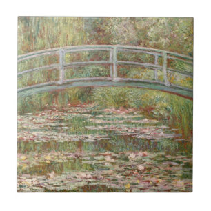 Azulejo Monet: El puente japonés