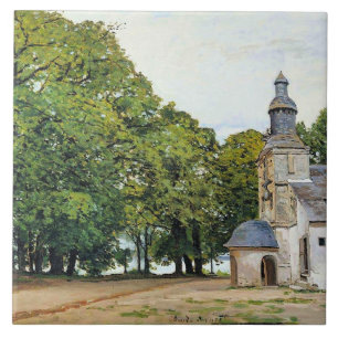 Azulejo Monet - La capilla Notre-Dame obra de arte,