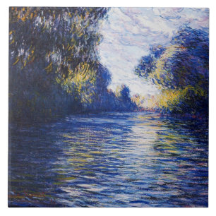 Azulejo Monet - Mañana en el Sena, 1897