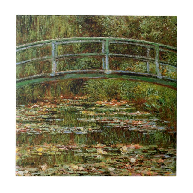 Azulejo Monet Puente Japonés Giverney (Frente)