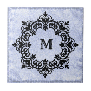 AZULEJO MONOGRAM CERAMIC TILE