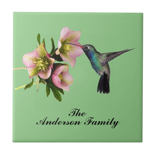 AZULEJO MONOGRAM HUMMINGBIRD (Frente)